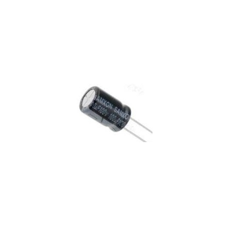 CAPACITOR 100MF 100V